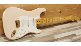 Fender Custom Shop 2024 LTD 70th Anniversary 1954 Hardtail Stratocaster DLX Closet Classic, Super/Super Faded Aged Shell Pink