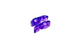 Tuner Fish Lug Locks Purple 8-pack