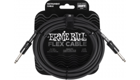 Ernie Ball 6434 Flex Cable 6 meter instrumentkabel zwart