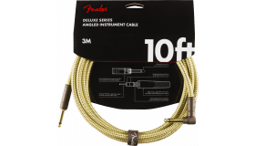 Fender Instrumentkabel Deluxe Tweed, Jack-Jack Haaks, 3m