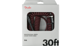 Fender Coil Cable Tweed Rood, Jack - Jack Haaks, 9m