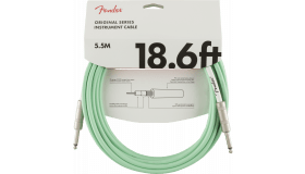 Fender Kabel Original Series Surf Green, Jack-Jack, 5.5m