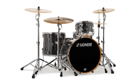 Sonor ProLite 322 Set NM, Ebony White Stripes