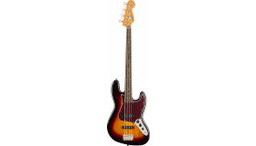 Squier Classic Vibe '60s Jazz Bass, 3-Color Sunburst, Laurel Fingerboard