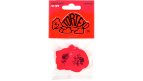 Dunlop Tortex Standard .50 Plectrum 12-Pack rood