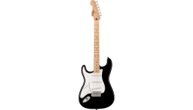 Squier Sonic Stratocaster, Linkshandig, Black MN