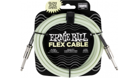 Ernie Ball 6436 Flex Cable 3 meter instrumentkabel Glow In The Dark 